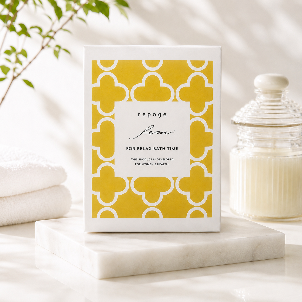 【手軽によもぎ蒸し気分が楽しめる入浴料】FOR RELAX BATH TIME  フォーリラックスバスタイム